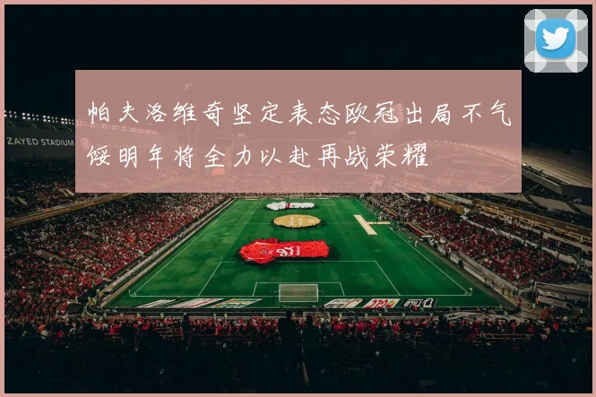 帕夫洛维奇坚定表态欧冠出局不气馁明年将全力以赴再战荣耀