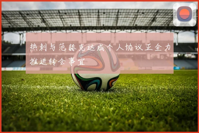 热刺与范赫克达成个人协议正全力推进转会事宜